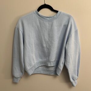 Zara Blue Crewneck Sweater